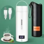 Qragjbm 450ml Portable Electric Kettle with 4 Temperature Settings for $16.43