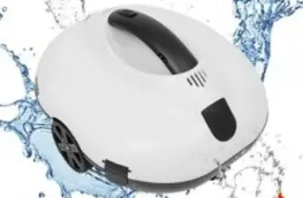 Robot Swimming Pool Vacuum Cleaner – Cordless, Smart, $90.89
