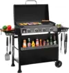 Royal Gourmet 30-Inch 4-Burner Gas Griddle with Hood for $215 $215.00