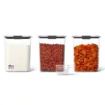 Rubbermaid Brilliance 3-Pack Airtight Food Storage Containers with Lids & Scoops for $29.99