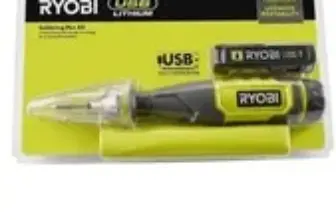 RYOBI FVH61K USB Lithium Soldering Pen Kit with 2Ah Battery & Charger – $39.95