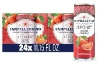 Sanpellegrino Gluten Free Zero Sugar Blood Orange Soda 24-Pack for $13.18