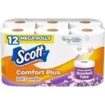 Scott ComfortPlus Scented Tube Toilet Paper (12 Rolls) for $5.40