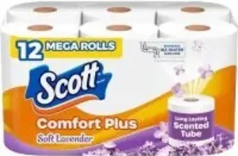 Scott ComfortPlus Scented Tube Toilet Paper (12 Rolls) for $5.40
