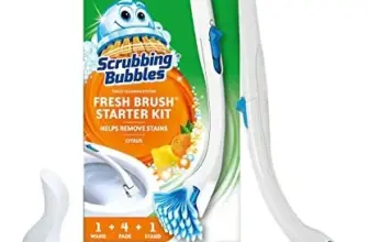 Scrubbing Bubbles Fresh Brush Toilet Bowl Cleaner Kit for $6.29