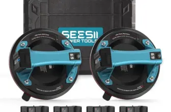 Seesii 8″ Electric Suction Cups with 4x2400mAh Batteries for $44.99