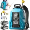 Seesii 100PSI 5 Gallon Battery Powered Backpack Sprayer – $54.98