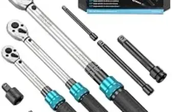 Seesii Dual Scale Adjustable Torque Wrench Set – $51.99