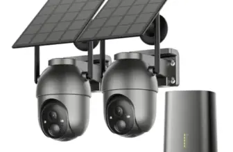 SEHMUA Wireless Solar Security Camera Kit – Now $69.99