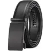 Sendefn Men’s Automatic Ratchet Buckle Leather Belt 36″-42″ Waist – $4.99