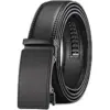 Sendefn Men’s Leather Belt with Automatic Ratchet Buckle – $4.99
