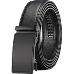 Sendefn Men’s Leather Belt with Automatic Ratchet Buckle – $4.99