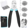 SHALL Hog Ring Pliers Kit with 600 Pieces – $19.59