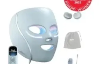Shark CryoGlow Red Light Therapy LED Face Mask with Under-Eye Cooling for $299