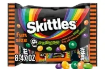 Skittles Shriekers Sour Fun Size Halloween Candy Bag (8.47oz, 2-Pack) for $5.99