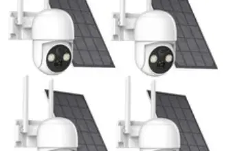 Solar Camera 4MP Wireless Outdoor Security Camera – $77.99