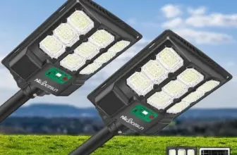 Solar Large Outdoor Lights 2-Pack for $29.99