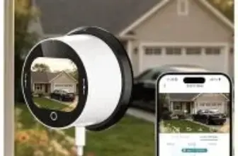 Soliom 2K WiFi Indoor Camera with LCD Touchscreen for $29.40