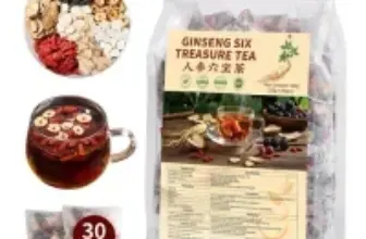 Solisleaf Kidney Tea Formula Ginseng Six Treasure Tea Bags (30-Count) for $4.93