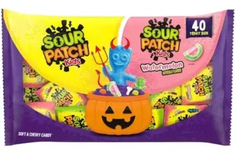SOUR PATCH KIDS Soft & Chewy Gummy Halloween Candy Variety Pack – 40 Count for $4.08