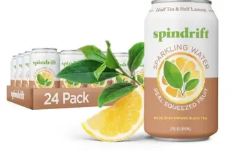 Spindrift Sparkling Water Half Tea & Lemon, 24-Pack for $11.53