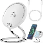 Sriboo 3-in-1 Foldable Wireless Magnetic Charger Stand for $9.13