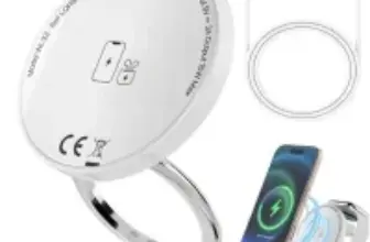 Sriboo 3-in-1 Foldable Wireless Magnetic Charger Stand for $9.13