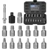 Strebito 16-Piece Cr-Mo Steel Bolt Extractor Socket Set – $19.99