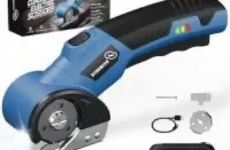 Strebito Cordless Electric Scissors with 320RPM Motor for $13.99