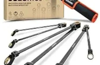 Suzume Extra Long 180-Degree Flexible Head Ratcheting Wrench Set – $30.73