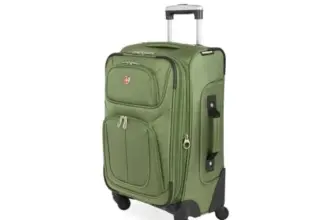 SwissGear Sion Expandable Spinner Luggage Carry-On for $62.99
