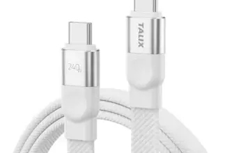 TALIX 240W USB-C to USB-C Fast Charging Cable for $6.49