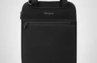 Targus 14″ Adaptable Protection Vertical Slipcase Laptop Messenger Bag for $10.49