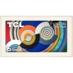75″ TCL QLED 4K Smart NXTFRAME TV with Google TV for $999.96
