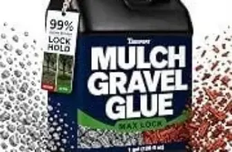 Teexpert 1-Gallon 8000mpas Viscosity Landscaping Mulch Gravel Glue for $15