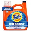 Tide Ultra Oxi Boost Liquid Laundry Detergent (4 x 148 oz) for $56.27 with Subscribe & Save