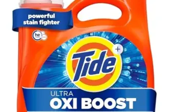 Tide Ultra Oxi Boost Liquid Laundry Detergent (4 x 148 oz) for $56.27 with Subscribe & Save