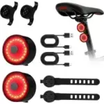 Tommax USB-C Rechargeable Waterproof Bike Tail Light (2-Pack) for $6.59