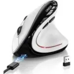 Uineer Wireless Vertical Mouse with 4 Adjustable DPI – Now $11.49
