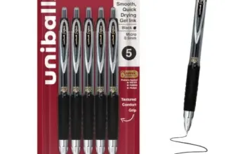Uni-Ball 207 Signo 0.5mm Micro Point Gel Pens – 5 Count for $3.79