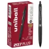 Uniball 207 Plus+ Gel Pens, Black Ink, 0.7mm, 12 Count for $11.38