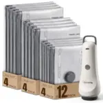 12-Pack Vacuum Seal Bags for Clothing Travel – Now $19.99