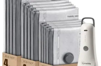 12-Pack Vacuum Seal Bags for Clothing Travel – Now $19.99