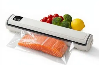 Vacuum Sealer Machine with 10 Bags for $19.99