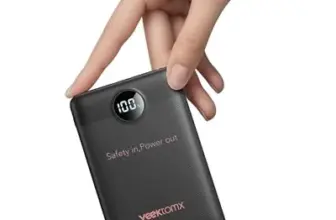 VEEKTOMX 10000mAh Mini Power Bank with 22.5W Fast Charging for $9.99