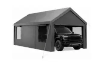 Velway 12 x 20′ Waterproof Carport Canopy & Portable Garage for $198.00