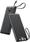 Vrurc 10000mAh Power Bank with Built-In Cables & Ports for $16.09