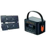 Portable 100W Power Station and Solar Panel Bundle for $34.99