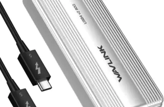 Wavlink 80Gbps M.2 NVMe SSD Enclosure for $96.19 – Compatible with Thunderbolt 5 & USB4 V2