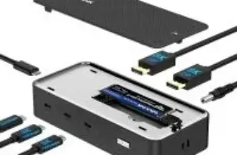 Wavlink USB4 130W 4K USB-C Docking Station with Cooling Fan for $99.99